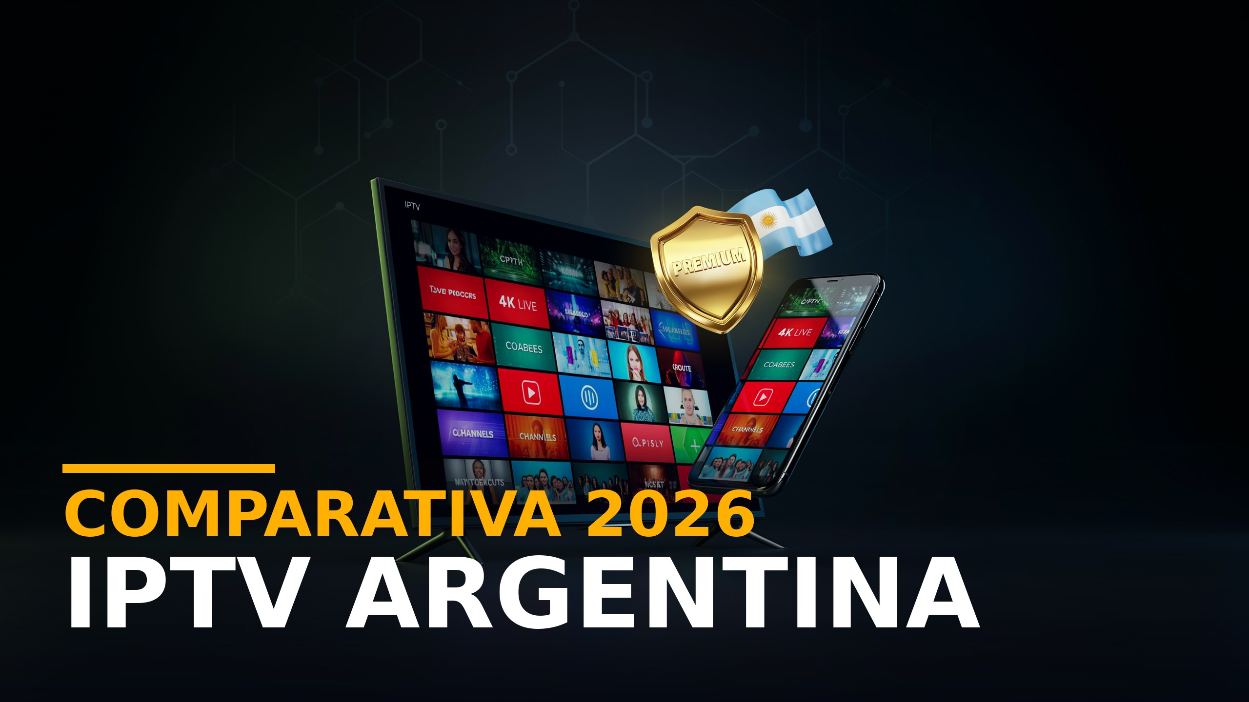 Top 4 IPTV Argentina Probados 2026 - Guía Completa